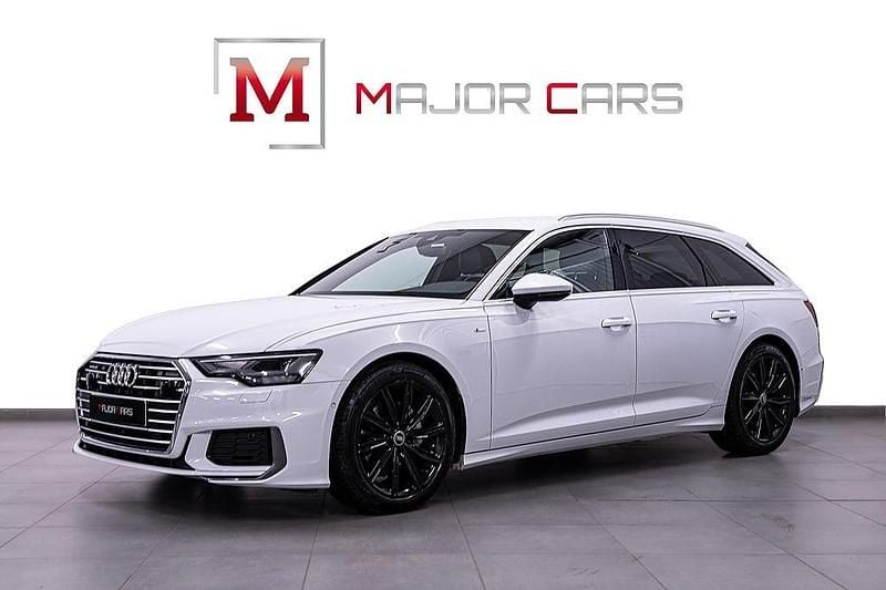 Vit Begagnad 2023 Audi A6 S-Line Kombi | 419 900 kr (Marknadspris) - Bild 1/4