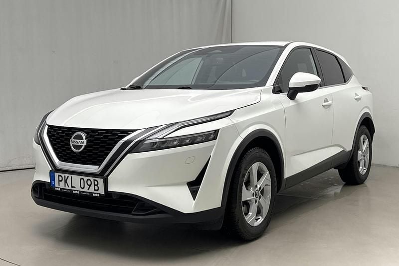 Vit Begagnad 2022 Nissan Qashqai Tekna SUV | 254 900 kr (Bra pris) - Bild 1/4