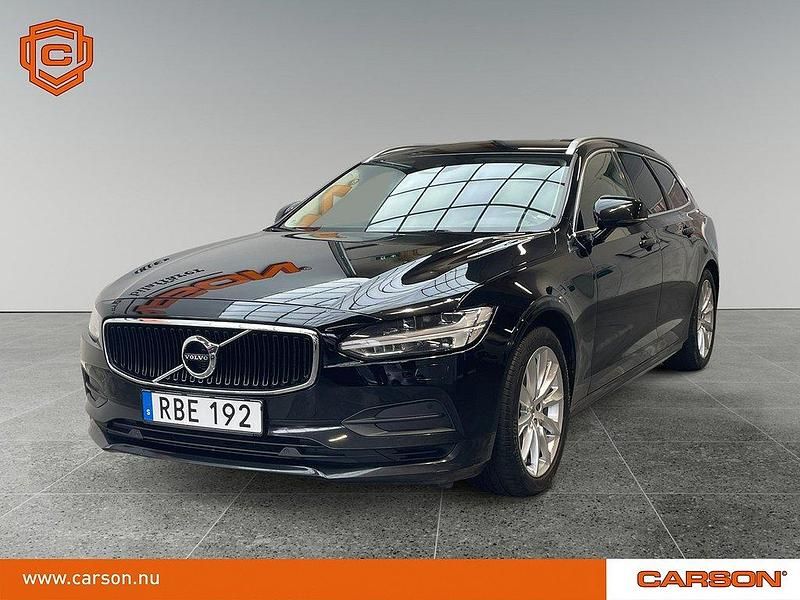 Svart Begagnad 2018 Volvo V90 Momentum Kombi | 192 900 kr (Marknadspris) - Bild 1/3