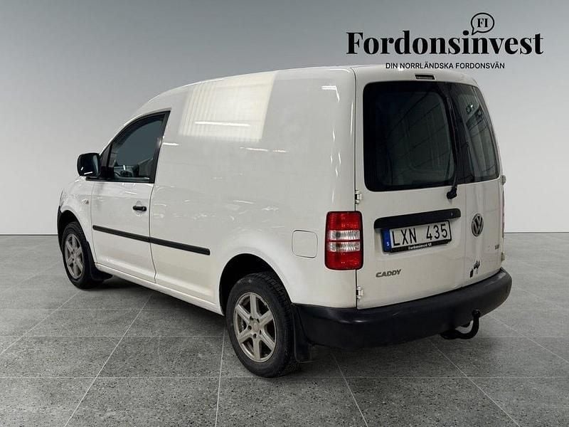 Begagnad VW Caddy 75 HK (55 kW) 2012 Vit Minibuss