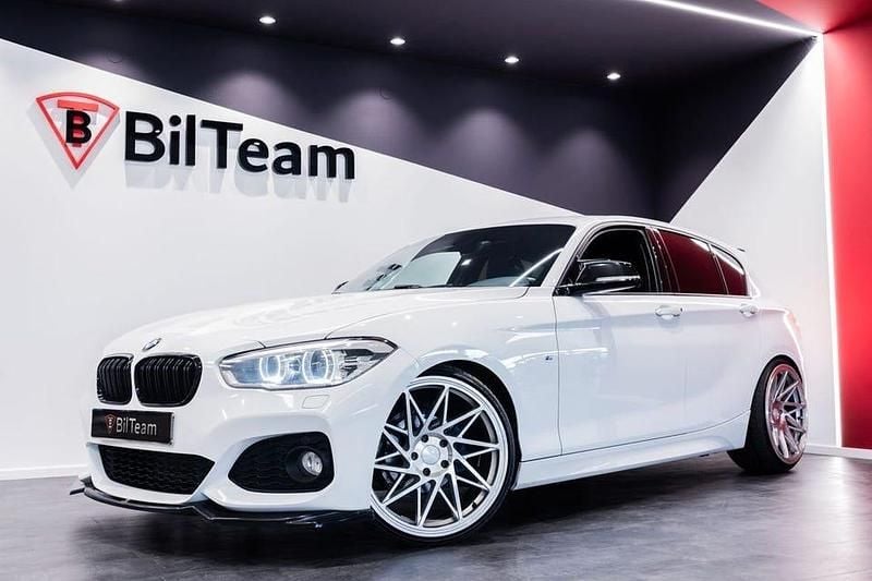 Begagnad BMW 116 M Sport 116 HK (85 kW) 2015 Vit Halvkombi