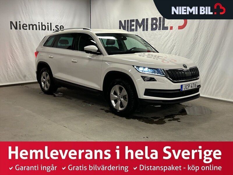 Vit Begagnad 2017 Skoda Kodiaq Business Line SUV | 219 900 kr (Marknadspris) - Bild 1/3