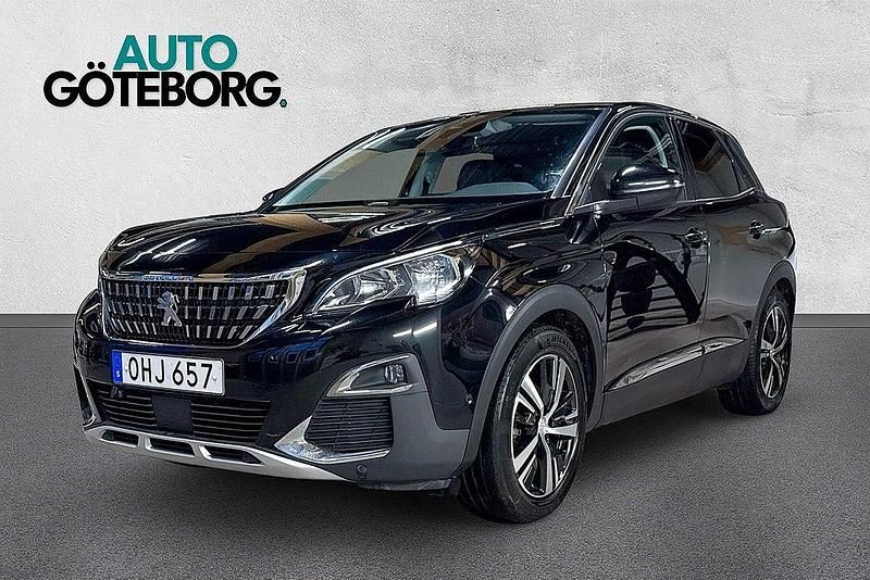 Perla nera black metallic Begagnad 2016 Peugeot 3008 Allure SUV | 119 900 kr (Marknadspris) - Bild 1/3
