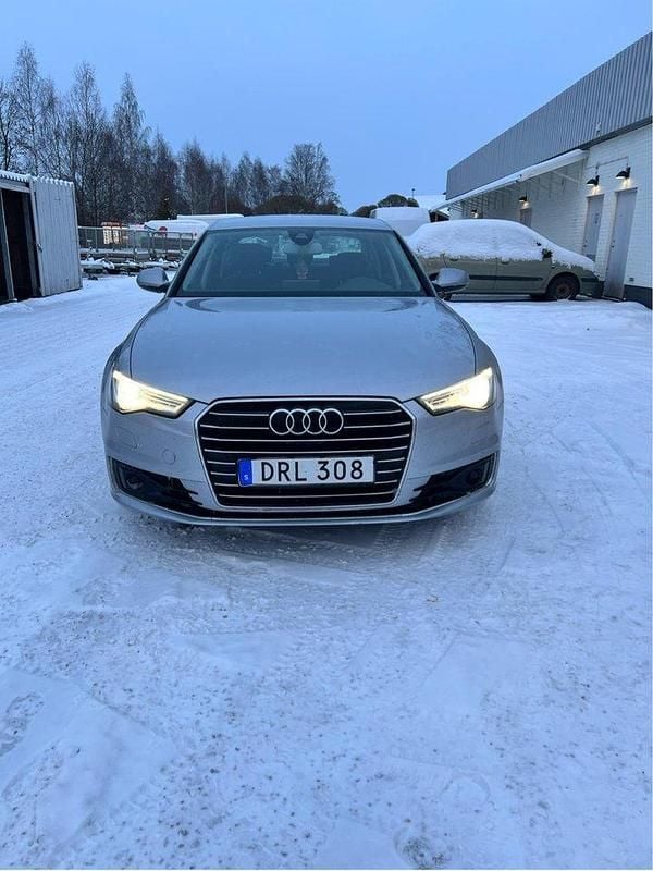 Silver Begagnad 2015 Audi A6 Sedan | 185 000 kr (Marknadspris) - Bild 1/4