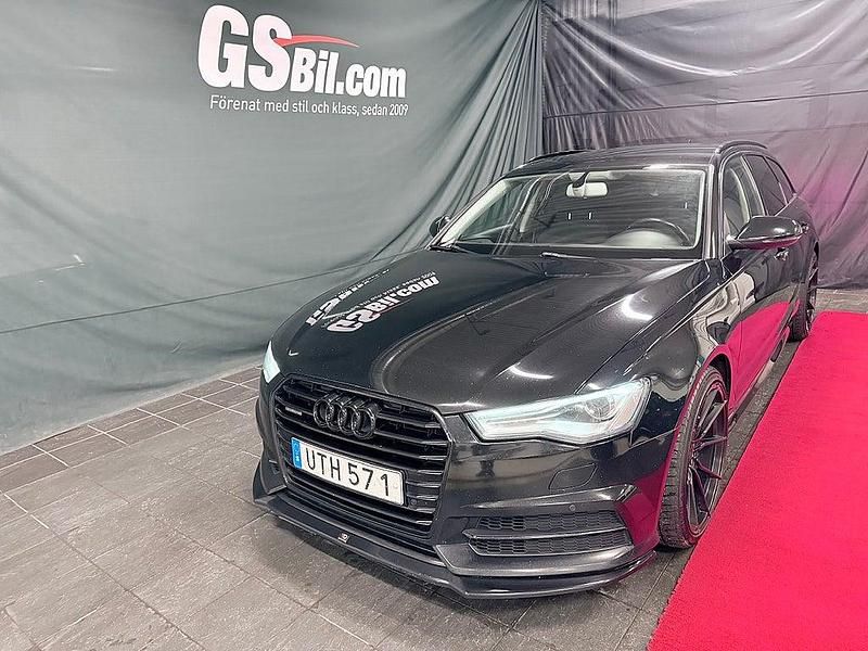Svart Begagnad 2016 Audi A6 S-Line Kombi | 178 900 kr (Lite dyr) - Bild 1/4