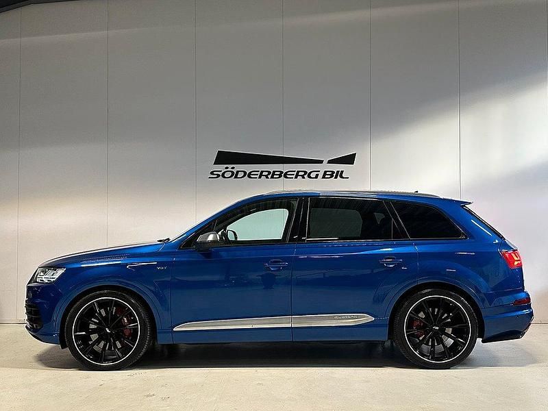 Begagnad Audi SQ7 Exclusive 435 HK (319 kW) 2016 Blå SUV