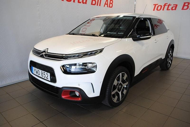Vit Begagnad 2018 Citroën C4 Cactus Halvkombi | 139 000 kr (Marknadspris) - Bild 1/4