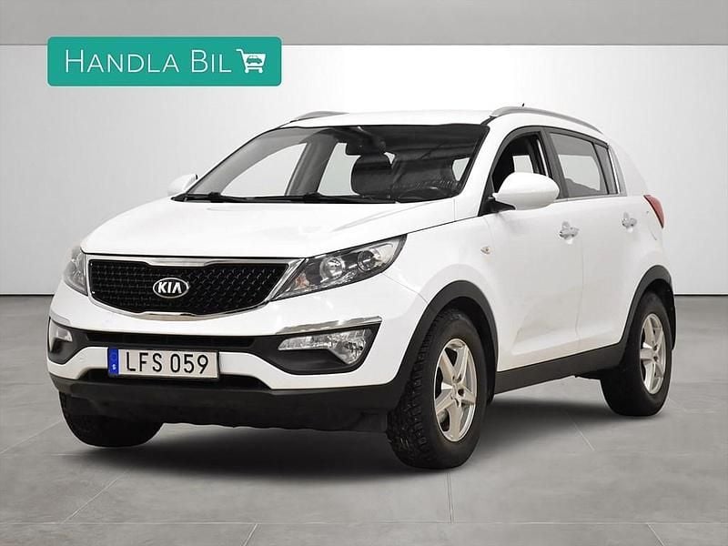 Vit Begagnad 2015 Kia Sportage SUV | 109 900 kr (Marknadspris) - Bild 1/4