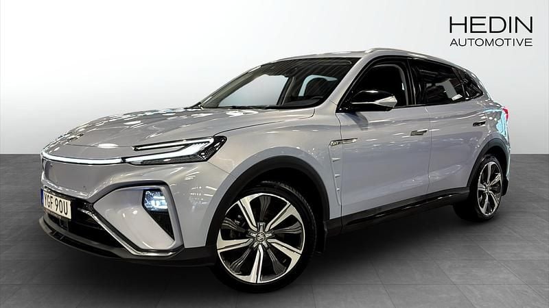Blå (blue) Begagnad 2022 MG Marvel R Luxury SUV | 269 900 kr - Bild 1/4