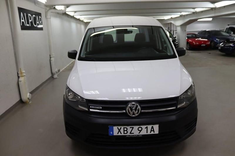 Begagnad VW Caddy 110 HK (80 kW) 2020 Vit Minibuss
