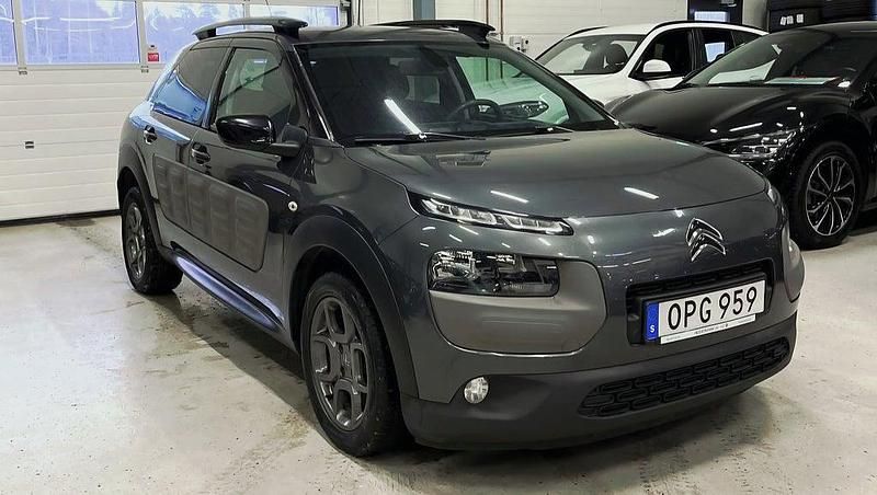 Begagnad Citroën C4 Cactus PureTech 82 HK (60 kW) 2014 Grå Halvkombi