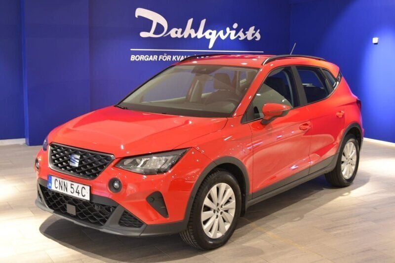 Röd Begagnad 2021 Seat Arona SUV | 189 000 kr (Marknadspris) - Bild 1/3