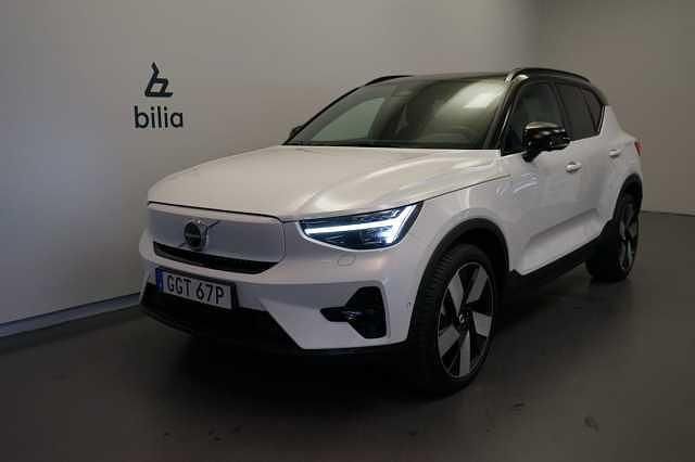 Vit Begagnad 2024 Volvo EX40 Performance SUV | 549 500 kr (Marknadspris) - Bild 1/4