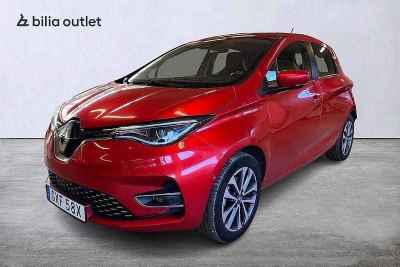 Röd Begagnad 2020 Renault Zoe Halvkombi | 144 800 kr (Marknadspris) - Bild 1/3