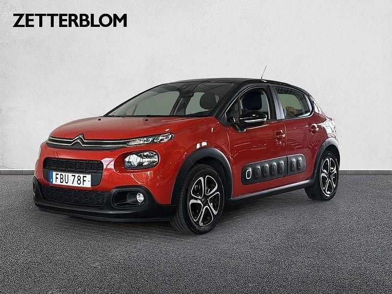 Orange Begagnad 2020 Citroën C3 Halvkombi | 109 000 kr (Marknadspris) - Bild 1/4