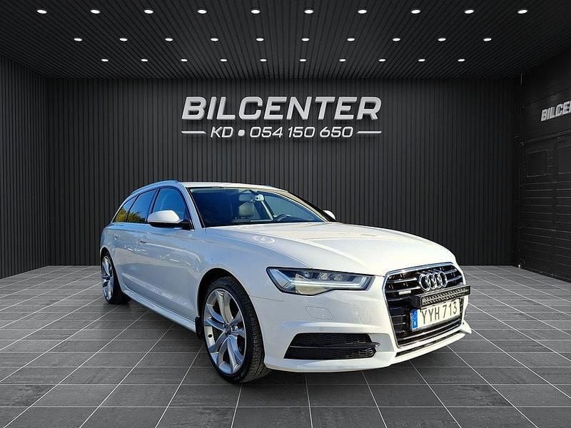 Vit Begagnad 2017 Audi A6 Ambition Kombi | 169 900 kr (Lite dyr) - Bild 1/4