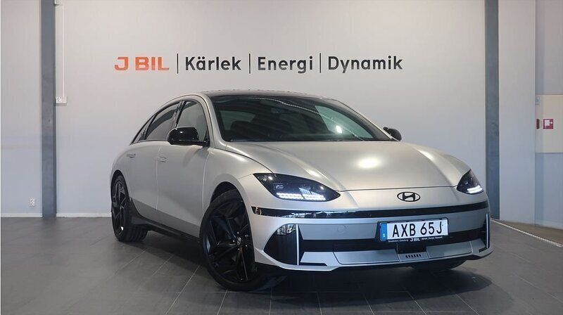 Gul Begagnad 2023 Hyundai Ioniq 6 Edition Sedan | 449 900 kr - Bild 1/4