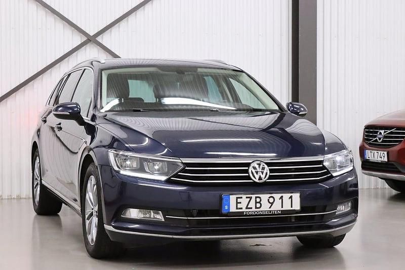 Begagnad VW Passat 190 HK (139 kW) 2015 Mörkblå Kombi