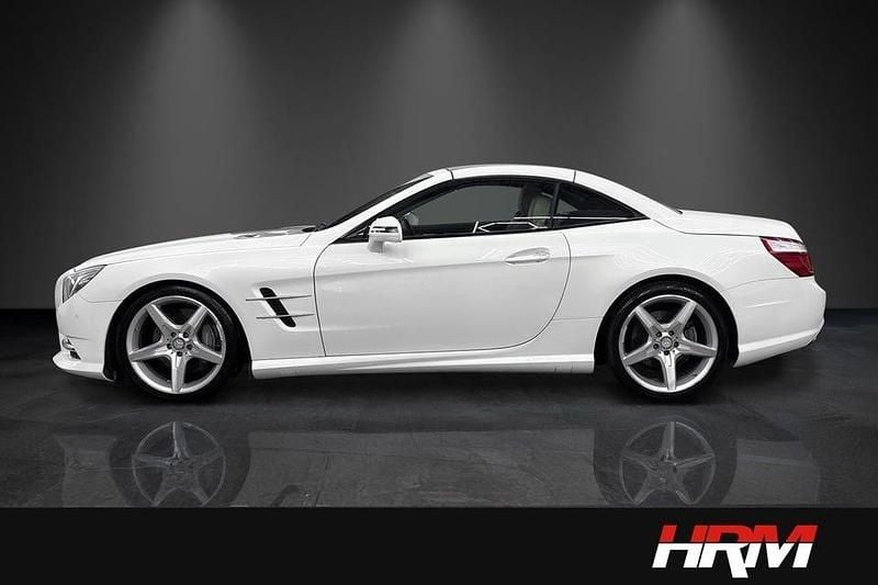 Begagnad Mercedes SL500 AMG 435 HK (319 kW) 2013 Vit Cab