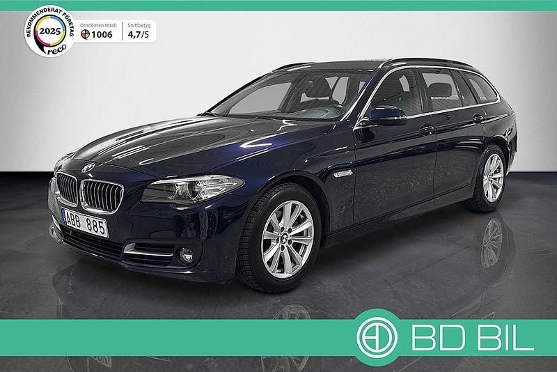Begagnad BMW 520 Sport Line 184 HK (135 kW) 2013 Blå Kombi