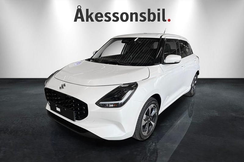 Vit Begagnad 2024 Suzuki Swift Halvkombi | 254 000 kr - Bild 1/4