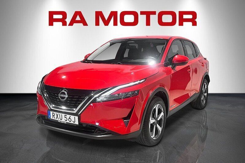 Röd Begagnad 2023 Nissan Qashqai Acenta SUV | 289 900 kr (Marknadspris) - Bild 1/4