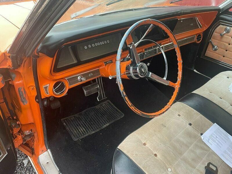Begagnad Chevrolet Caprice 198 HK (145 kW) 1966 Orange Sedan