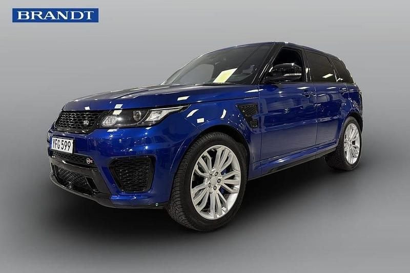 Blå Begagnad 2016 Land Rover Range Rover SVR SUV | 579 000 kr - Bild 1/4