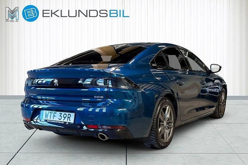 Begagnad Peugeot 508 Premium 181 HK (133 kW) 2020 Blå metallic Sedan