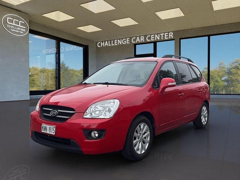 Röd Begagnad 2009 Kia Carens Minibuss | 41 900 kr (Bra pris) - Bild 1/4