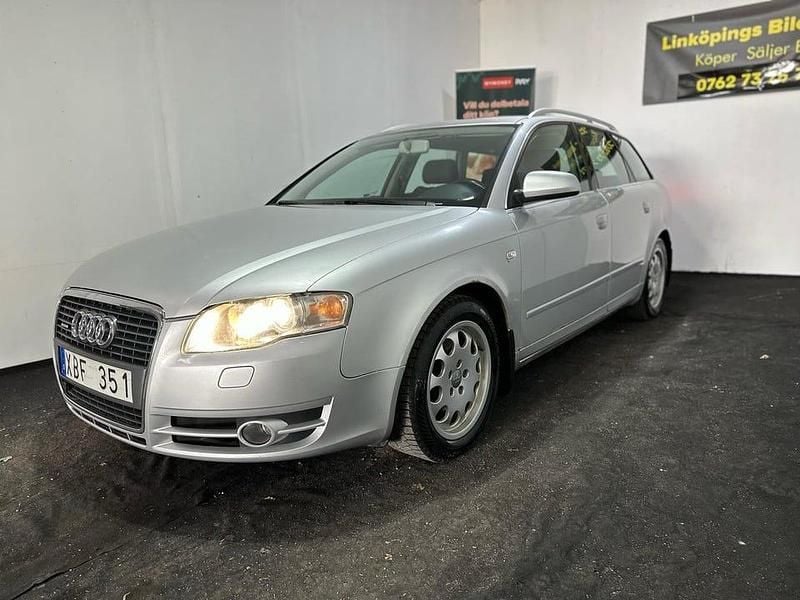 Silver Begagnad 2006 Audi A4 Comfort Kombi | 14 900 kr (Bra pris) - Bild 1/4