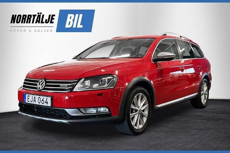 Röd Begagnad 2014 VW Passat Alltrack Kombi | 74 900 kr (Bra pris) - Bild 1/3