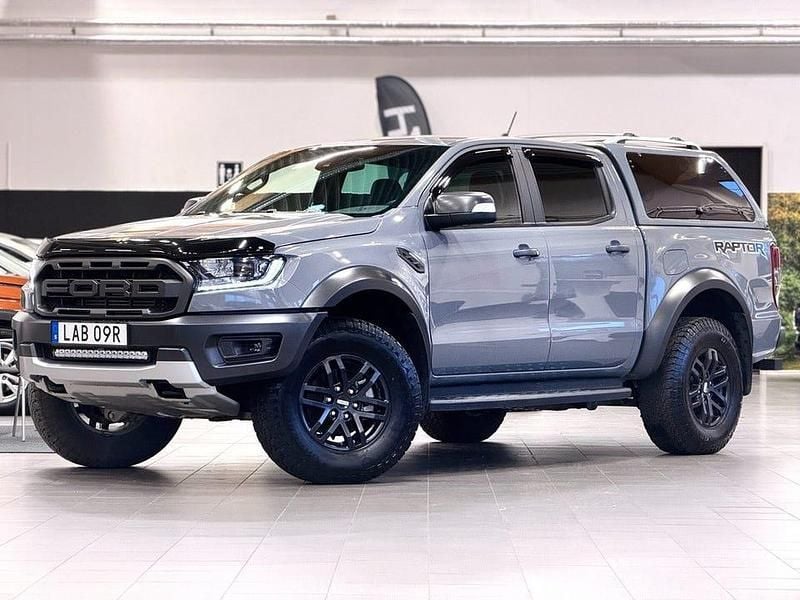 Grå Begagnad 2022 Ford Ranger Raptor Pickup | 549 900 kr (Lite dyr) - Bild 1/4