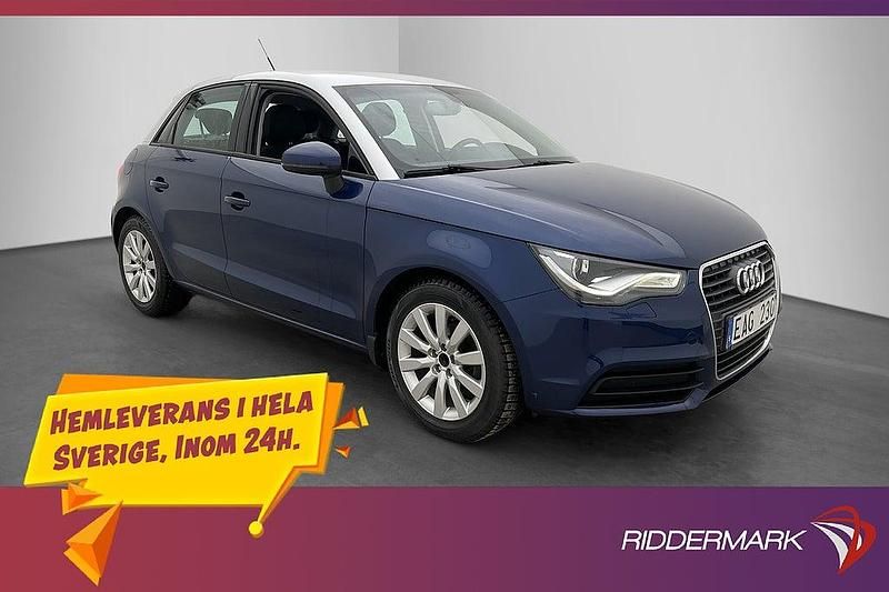 Begagnad Audi A1 Proline 86 HK (63 kW) 2012 Blå Halvkombi