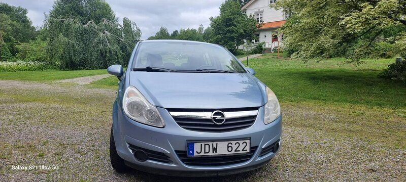 Blå Begagnad 2009 Opel Corsa Halvkombi | 21 500 kr (Marknadspris) - Bild 1/4