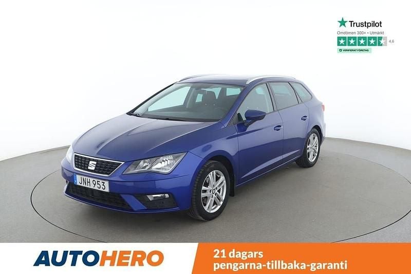 Blå Begagnad 2018 Seat Leon ST Style Kombi | 92 000 kr (Marknadspris) - Bild 1/4