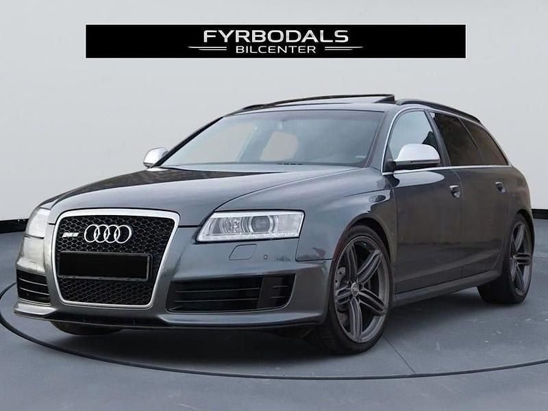 Grå Begagnad 2008 Audi RS6 Kombi | 349 000 kr - Bild 1/4