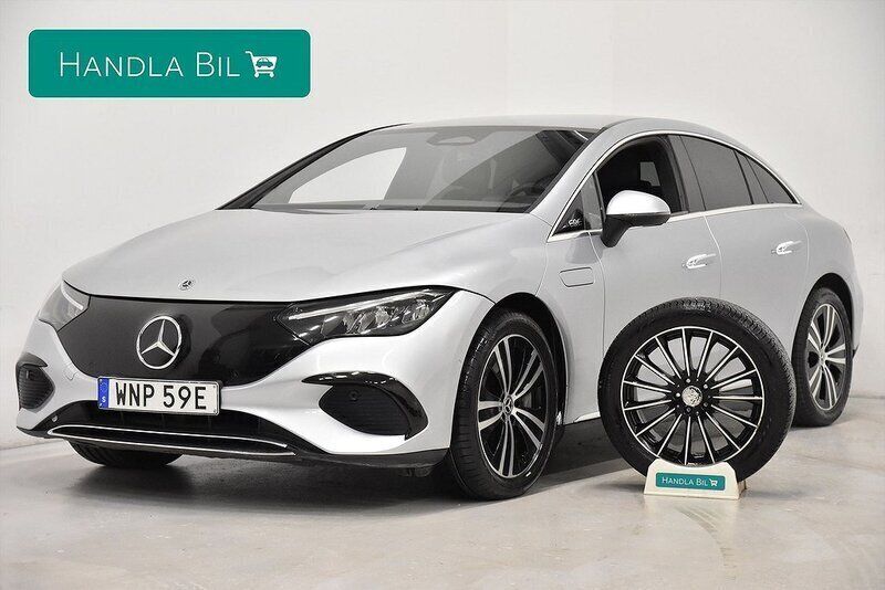 Silver Begagnad 2022 Mercedes EQE350 Sedan | 469 900 kr (Bra pris) - Bild 1/3