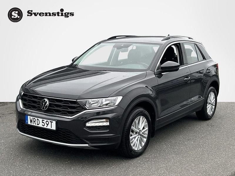 Grå Begagnad 2021 VW T-Roc Style SUV | 207 900 kr (Superpris) - Bild 1/4