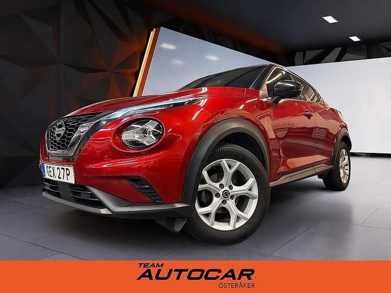 Röd Begagnad 2020 Nissan Juke Acenta SUV | 163 900 kr (Bra pris) - Bild 1/4