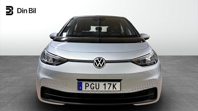 Begagnad VW ID.3 Pro Performance 150 kW (204 HK) 2022 Scale silver metallic bla Halvkombi