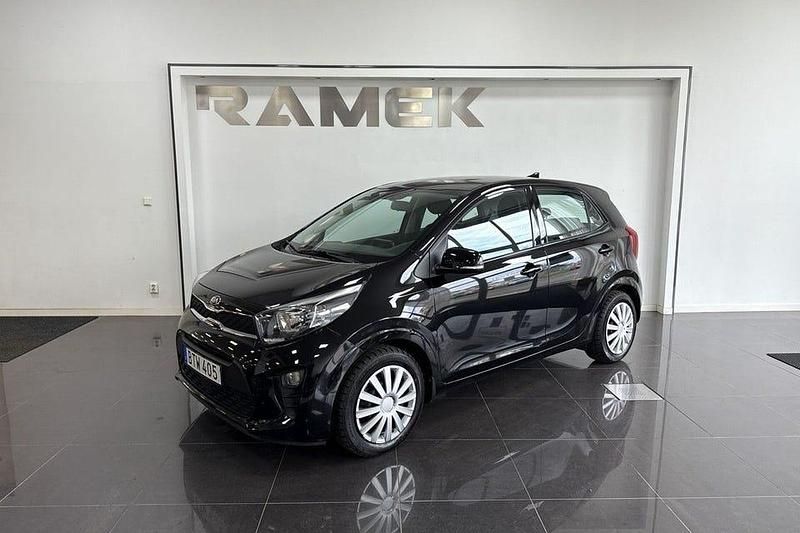 Svart Begagnad 2018 Kia Picanto Advance Halvkombi | 109 000 kr (Marknadspris) - Bild 1/4