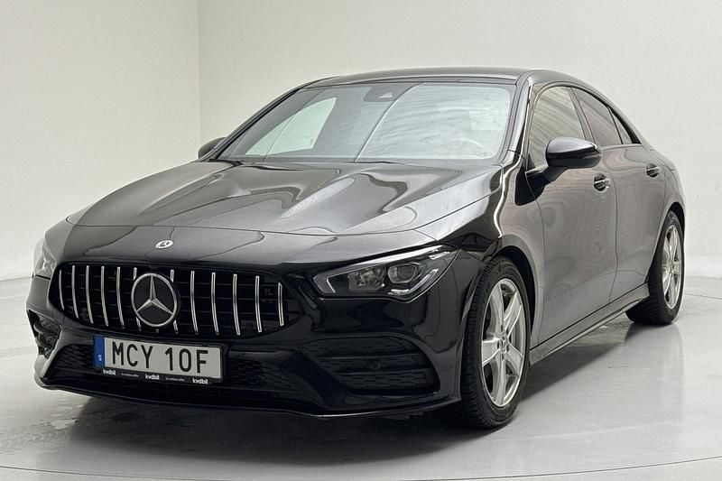 Begagnad Mercedes CLA180 AMG 136 HK (100 kW) 2021 Svart Sedan