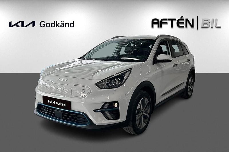 Vit Begagnad 2021 Kia e-Niro Advance SUV | 269 000 kr (Marknadspris) - Bild 1/3
