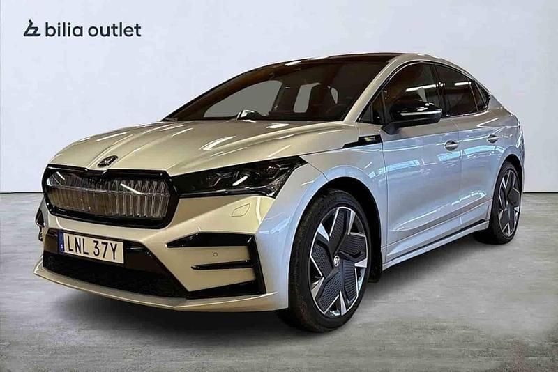 Begagnad Skoda Enyaq iV RS 250 kW (340 HK) 2024 Silver SUV