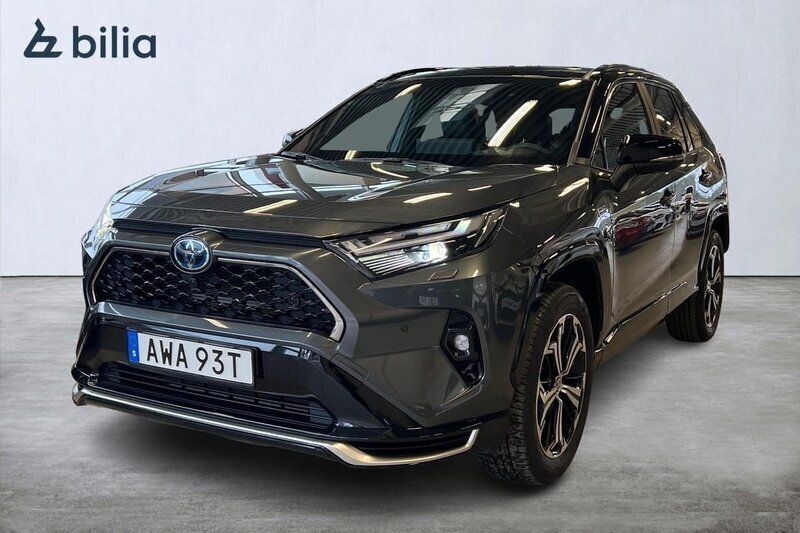 Grå Begagnad 2024 Toyota RAV4 Hybrid Style SUV | 599 900 kr (Dyr) - Bild 1/3