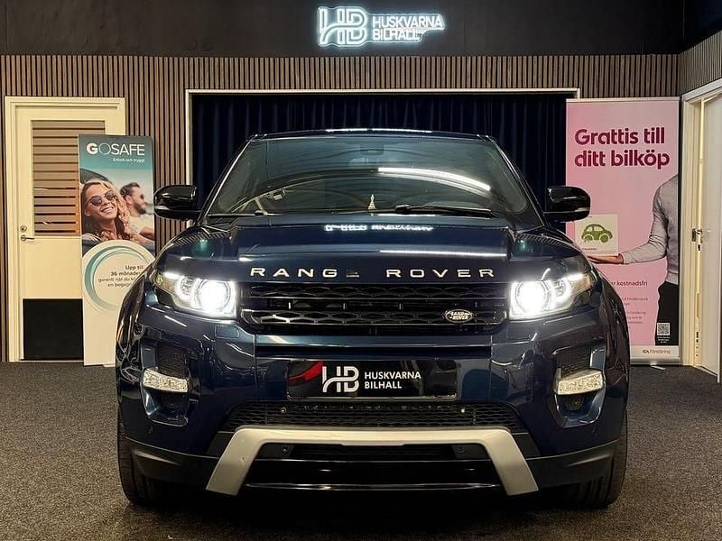 Begagnad Land Rover Range Rover evoque 190 HK (139 kW) 2012 Mörkblå SUV