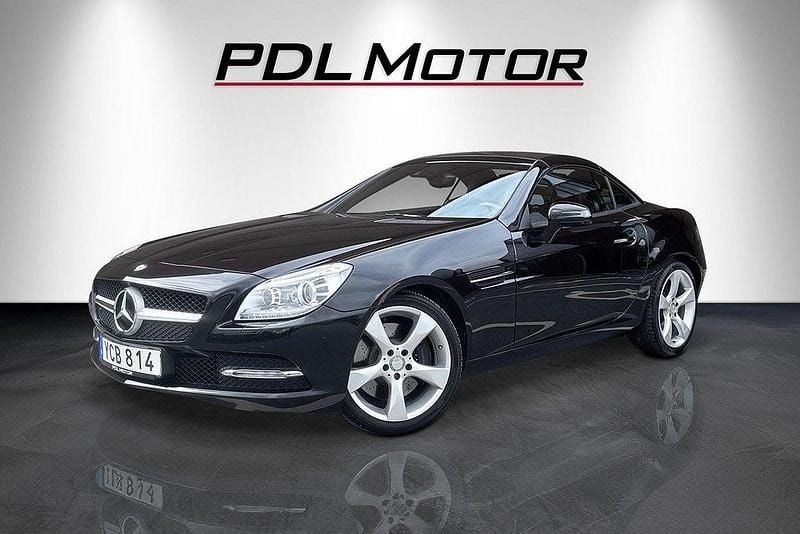 Svart Begagnad 2012 Mercedes SLK350 Cab | 259 900 kr (Bra pris) - Bild 1/4