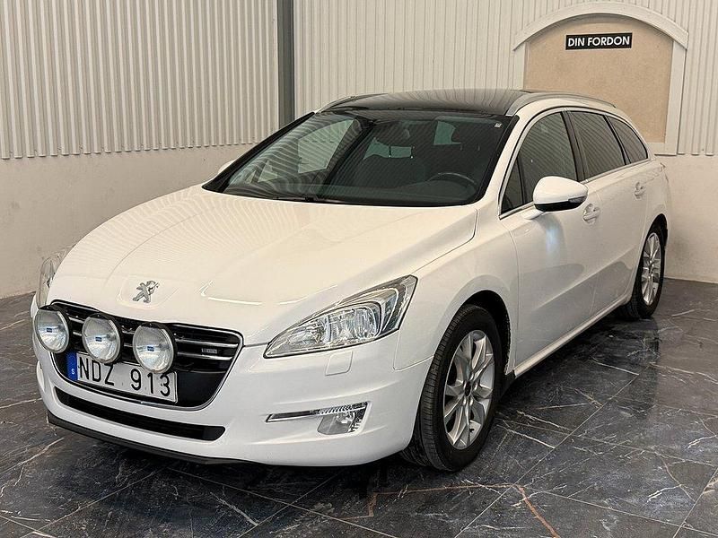 Vit Begagnad 2012 Peugeot 508 Kombi | 59 900 kr (Lite dyr) - Bild 1/4