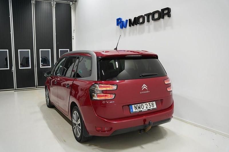 Begagnad Citroën Grand C4 Picasso 120 HK (88 kW) 2015 Röd Minibuss
